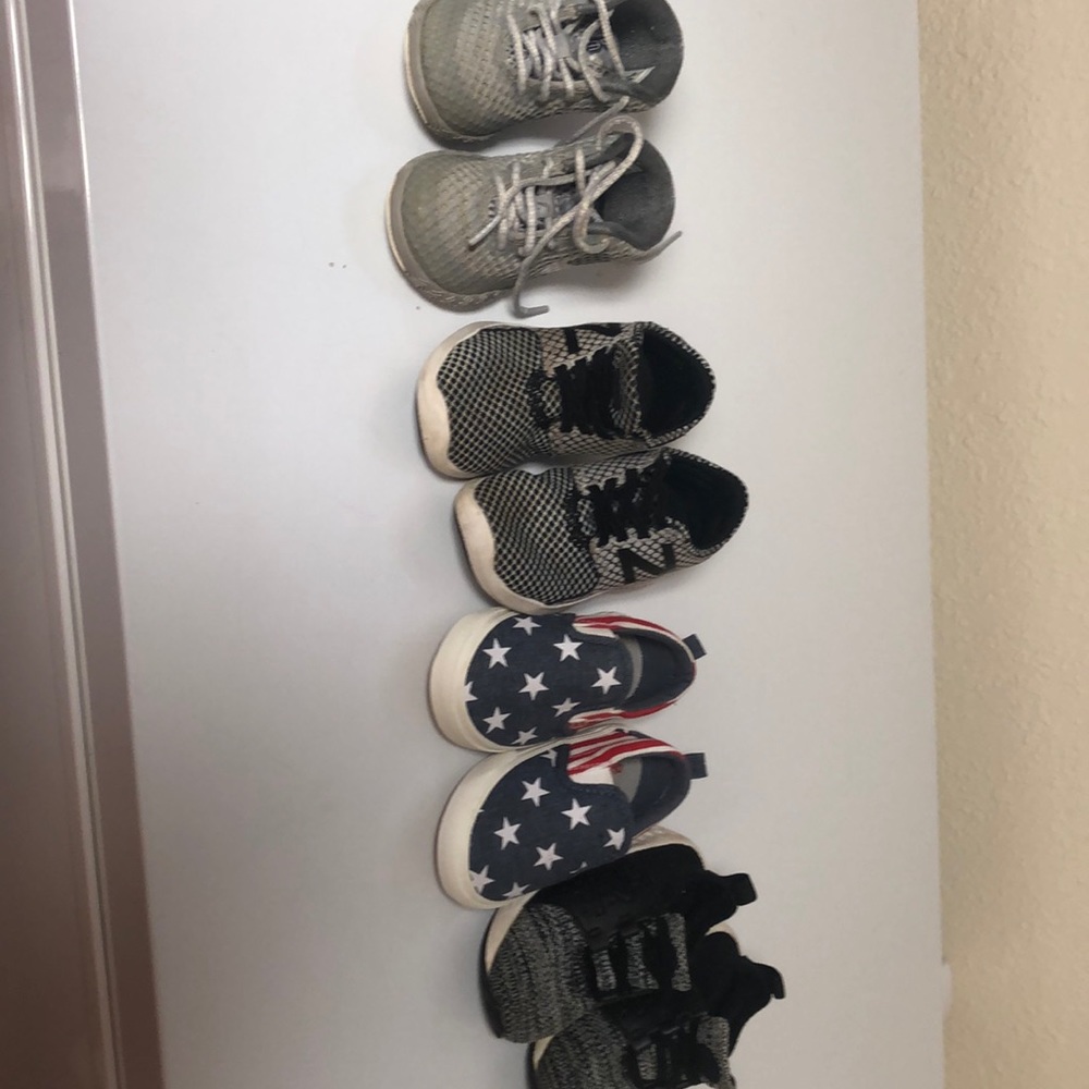 Lots of toddler boy shoes